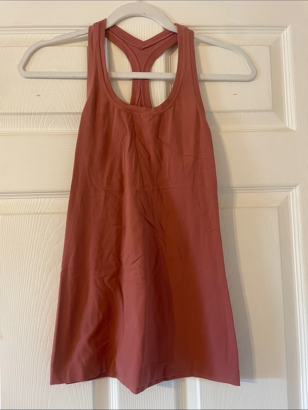 Mauve Pink Racerback Tank Top